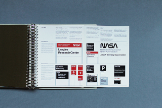 Illustration for article titled The Saga of NASA's Short-Lived "Lost" Logo